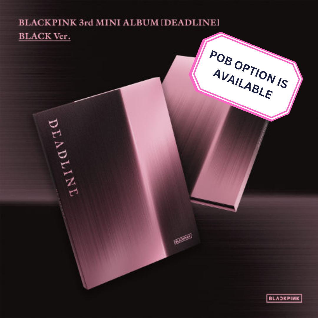 PRE-ORDER - BLACKPINK - DEADLINE (BLACK VER.)