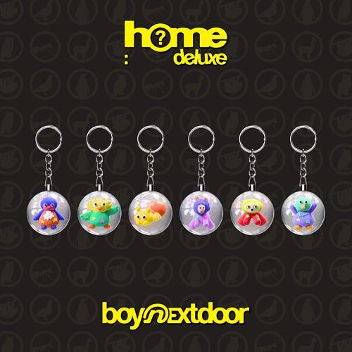 PRE-ORDER - BOYNEXTDOOR - HOME: DELUXE (SAFARI VER. - RANDOM KEYRING)