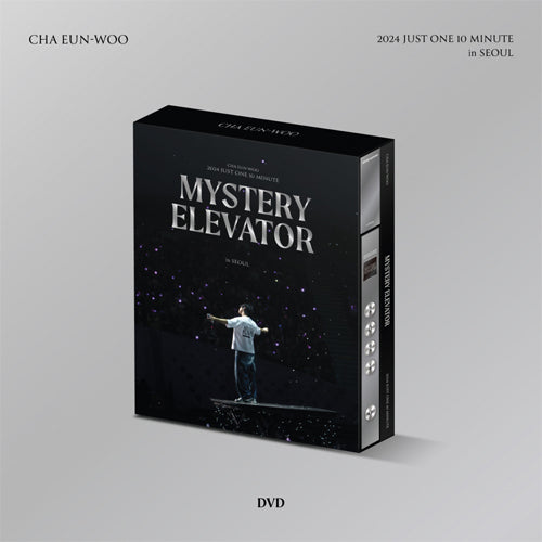 PRE-ORDER - CHA EUNWOO - 2024 JUST ONE 10 MINUTE [MYSTERY ELEVATOR] IN SEOUL DVD