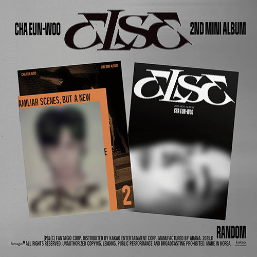 PRE-ORDER - CHA EUNWOO - ELSE