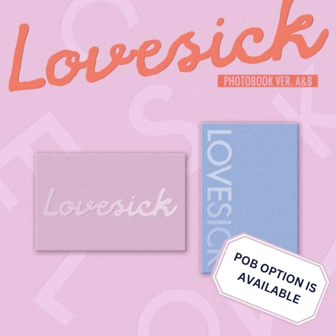PRE-ORDER - CHAERYEONG - LOVESICK (PHOTOBOOK VER.)