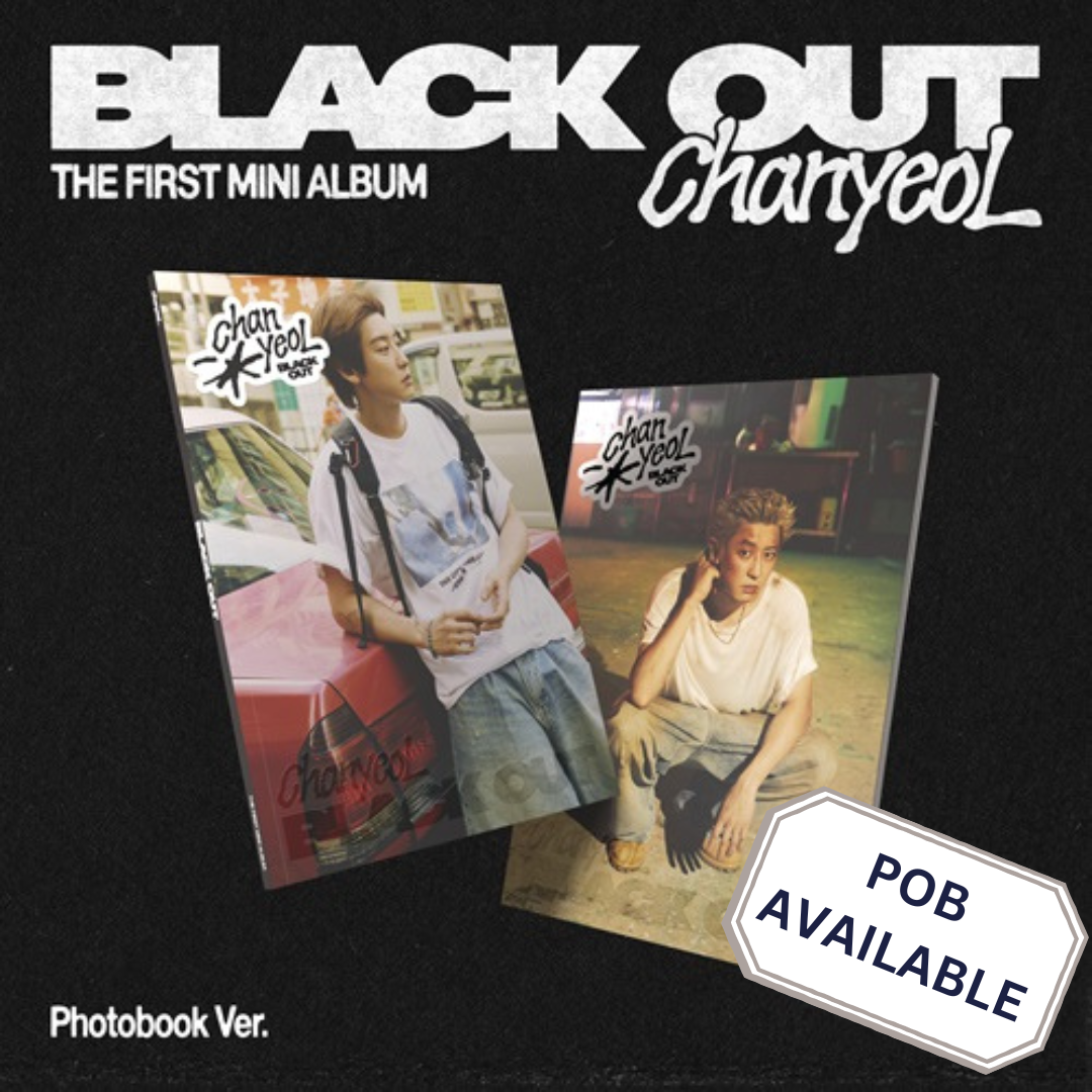 PRE-ORDER - CHANYEOL - BLACK OUT