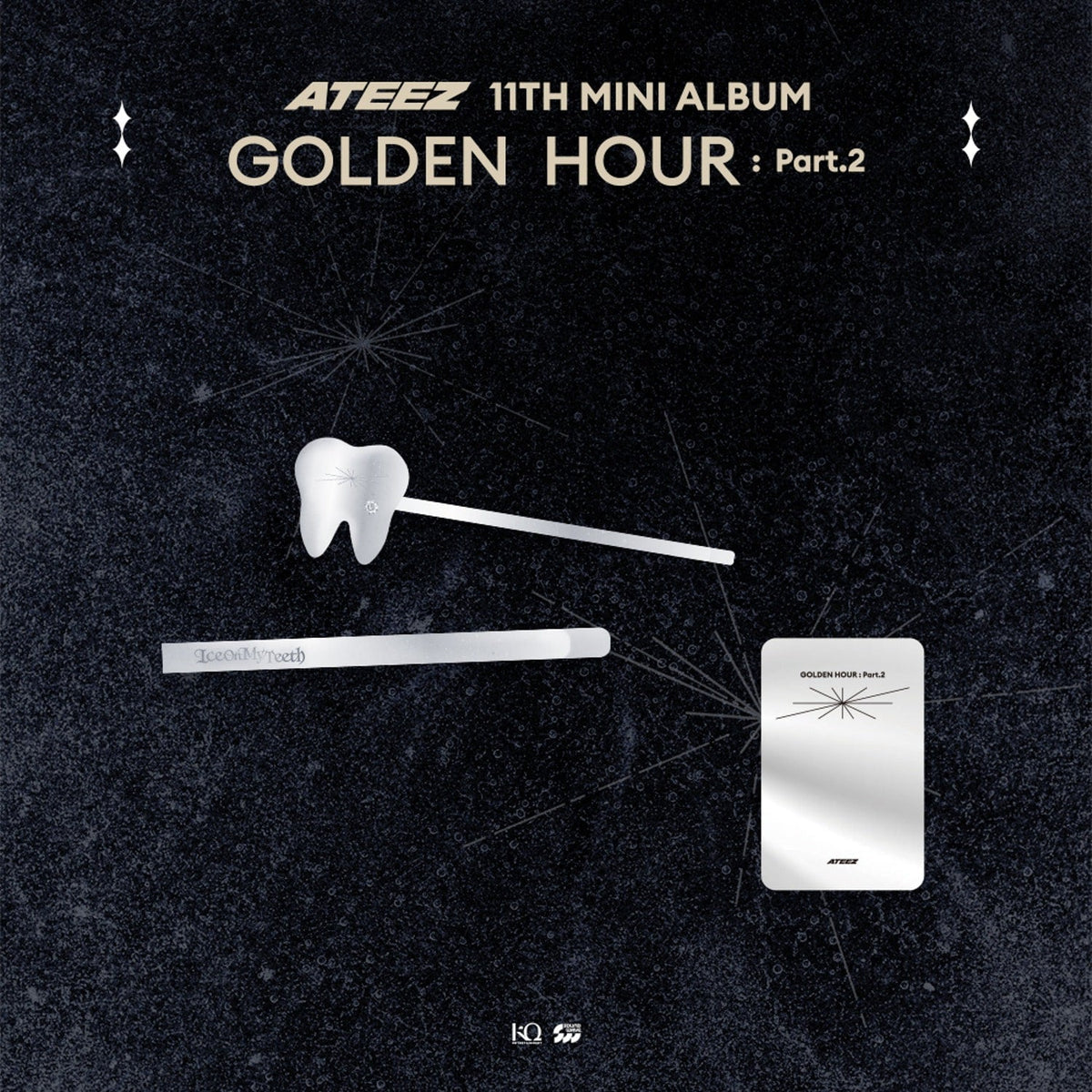 PRE-ORDER - ATEEZ - GOLDEN HOUR: PART 2 POP-UP MD - HAIRPIN SET