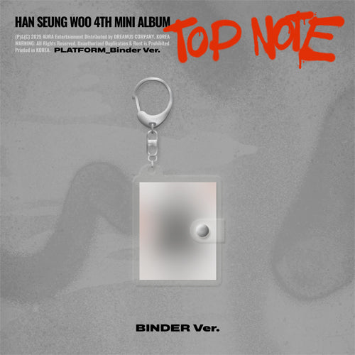 PRE-ORDER - HAN SEUNGWOO - TOP NOTE (PLATFORM BINDER VER.)