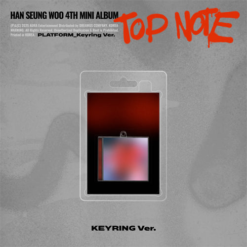 PRE-ORDER - HAN SEUNGWOO - TOP NOTE (PLATFORM KEYRING VER.)
