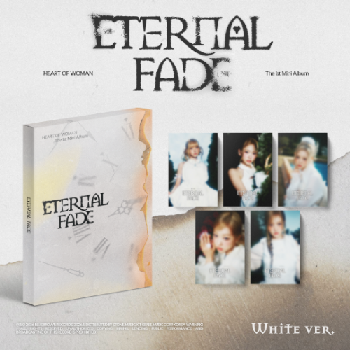 PRE-ORDER - HEART OF WOMAN - ETERNAL FADE (WHITE VER.)