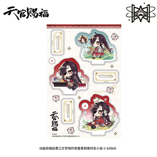 HEAVEN OFFICIAL'S BLESSING CHIBI ACRYLIC STAND SET (SAN LANG & HUA CHENG VER.)