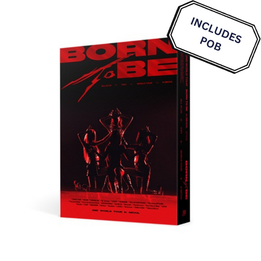 PRE-ORDER - ITZY - 2ND WORLD TOUR BORN TO BE IN SEOUL (DVD VER.)