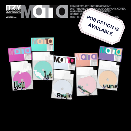 PRE-ORDER - ITZY - MOTTO (MEMBER VER.)