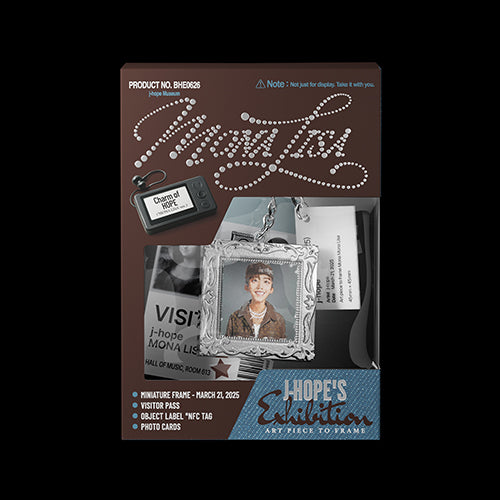 PRE-ORDER - J-HOPE - CHARM OF HOPE (MONA LISA VER.)
