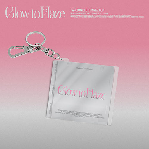 PRE-ORDER - KANG DANIEL - GLOW TO HAZE (MINI CD KEYRING VER.)