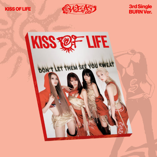 PRE-ORDER - KISS OF LIFE - SWEAT (BURN VER.)