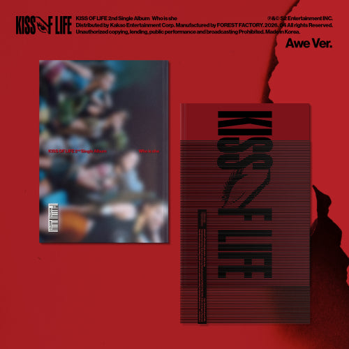 PRE-ORDER - KISS OF LIFE - WHO IS SHE (AWE VER.)