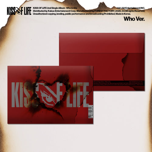 PRE-ORDER - KISS OF LIFE - WHO IS SHE (WHO VER.)
