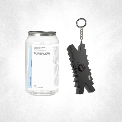 PRE-ORDER - LE SSERAFIM - PUREFLOW PT.1 (MINI CAMERA - BLACK VER.)