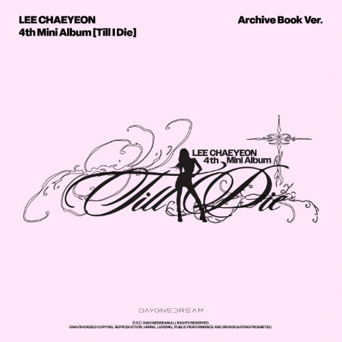 PRE-ORDER - LEE CHAEYEON - TILL I DIE (ARCHIVE BOOK VER.)