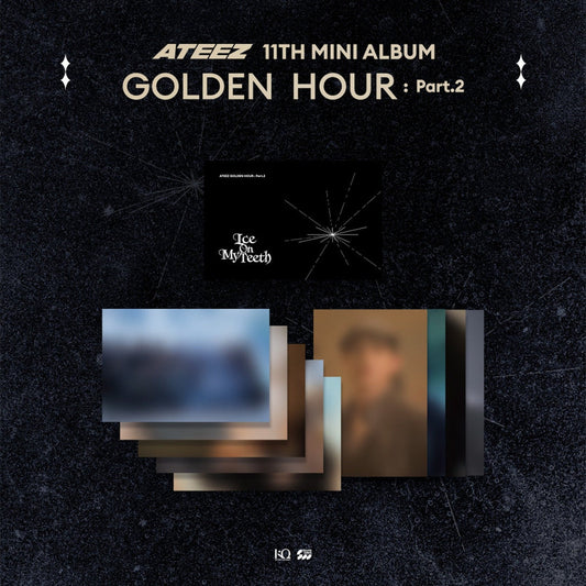 PRE-ORDER - ATEEZ - GOLDEN HOUR: PART 2 POP-UP MD - POSTCARD SET