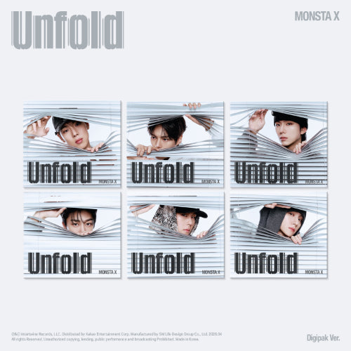 MONSTA X - UNFOLD (DIGIPACK VER.)