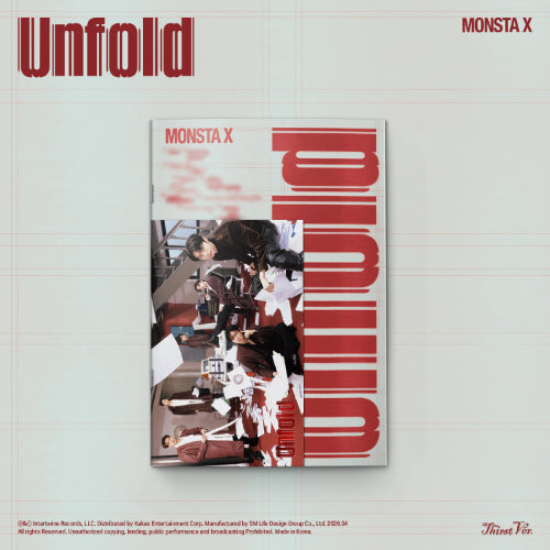 MONSTA X - UNFOLD (THIRST VER.)