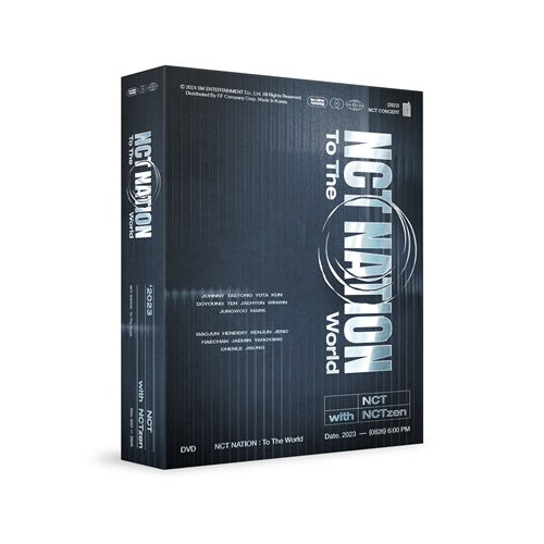 NCT - 2023 NCT CONCERT - NCT NATION: TO THE WORLD IN INCHEON (DVD VER.)