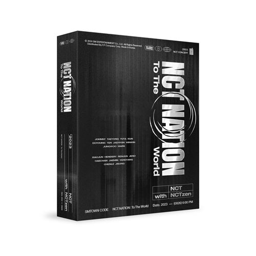 PRE-ORDER - NCT - 2023 NCT CONCERT - NCT NATION: TO THE WORLD IN INCHEON (SMTOWN CODE VER.)
