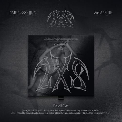 PRE-ORDER - NAM WOO HYUN - 2X8 (DEVIL VER.)