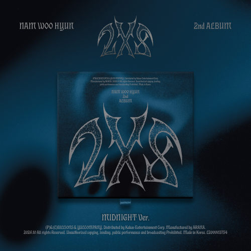PRE-ORDER - NAM WOO HYUN - 2X8 (MIDNIGHT VER.)
