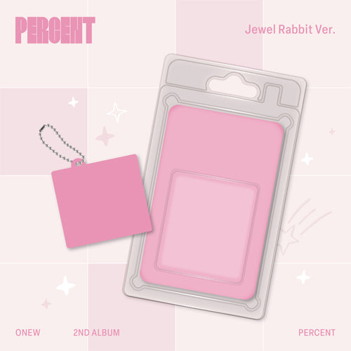 PRE-ORDER - ONEW - PERCENT (JEWEL RABBIT VER.)