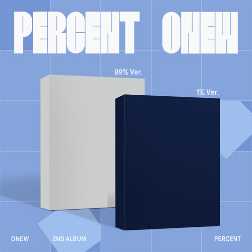 PRE-ORDER - ONEW - PERCENT (PHOTOBOOK VER.)