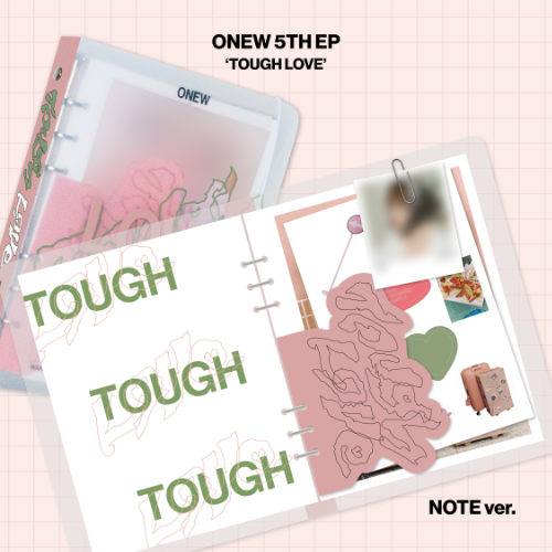 PRE-ORDER - ONEW - TOUGH LOVE (NOTE VER.)