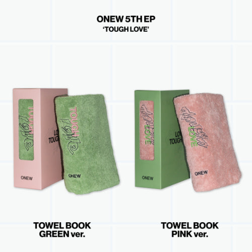PRE-ORDER - ONEW - TOUGH LOVE (TOWEL BOOK VER.)