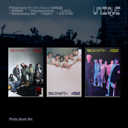 P1HARMONY - UNIQUE (PHOTOBOOK VER.)