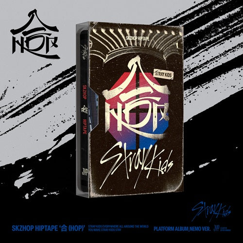 PRE-ORDER - STRAY KIDS - SKZHOP HIPTAPE ‘合 (HOP)’ [PLATFORM NEMO VER.]