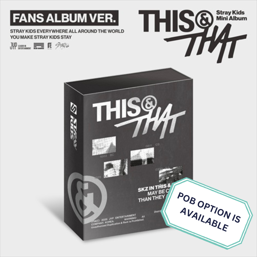 PRE-ORDER - STRAY KIDS - THIS & THAT (FANS ALBUM VER.)