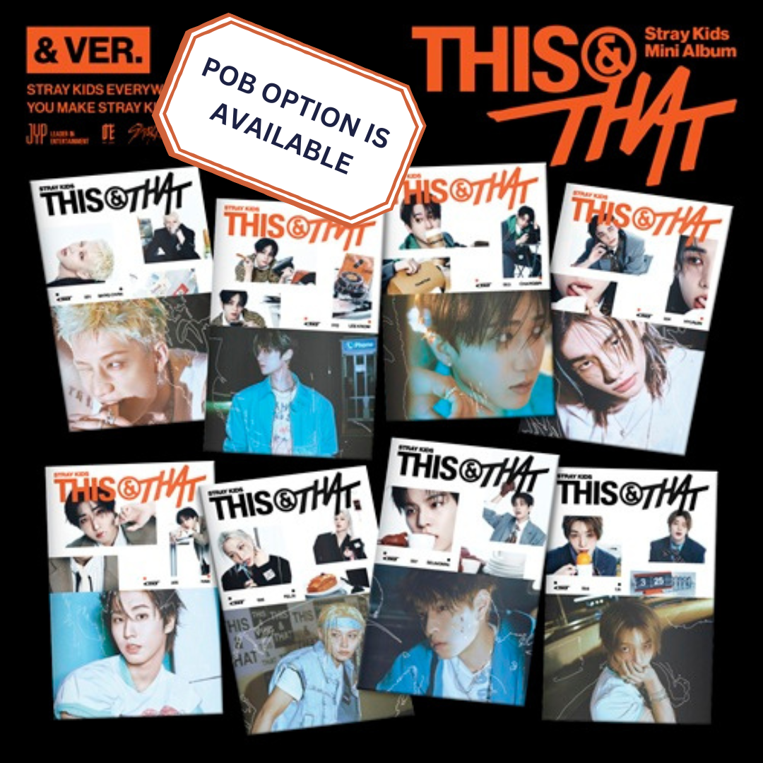 PRE-ORDER - STRAY KIDS - THIS & THAT (& VER.)