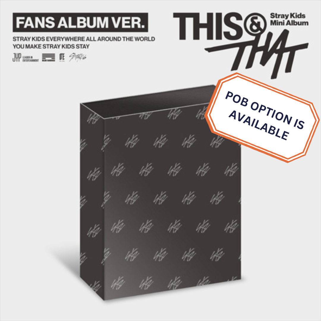PRE-ORDER - STRAY KIDS - THIS & THAT (FANS ALBUM VER.)