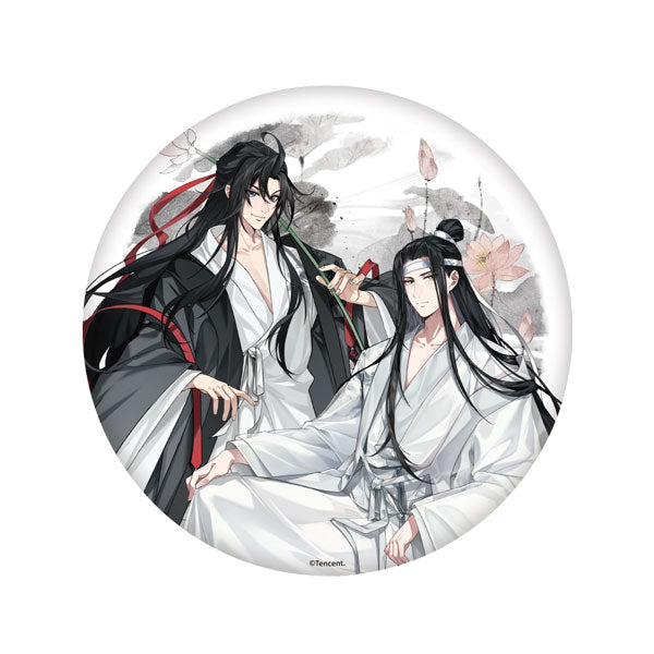 THE GRANDMASTER OF DEMONIC CULTIVATION CHAN YI BIG TIN BADGE (WEI WUXIAN & LAN WANGJI VER.)