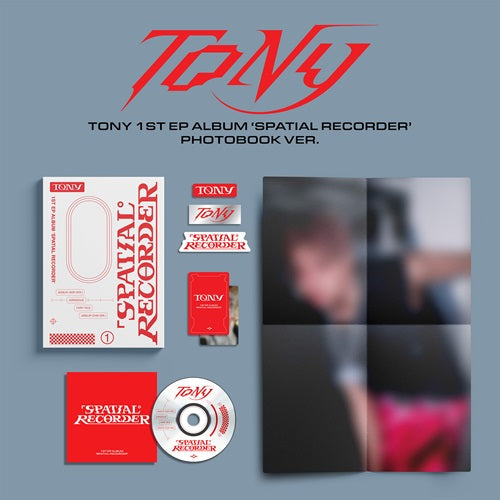 PRE-ORDER - TONY - SPATIAL RECORDER (PHOTOBOOK VER.)