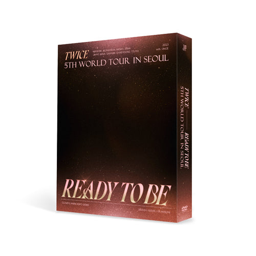PRE-ORDER - TWICE - 5TH WORLD TOUR [READY TO BE] IN SEOUL (DVD VER.)