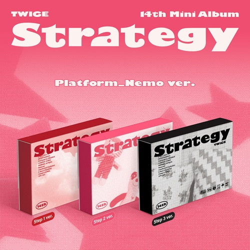 PRE-ORDER - TWICE - STRATEGY (PLATFORM NEMO VER.)