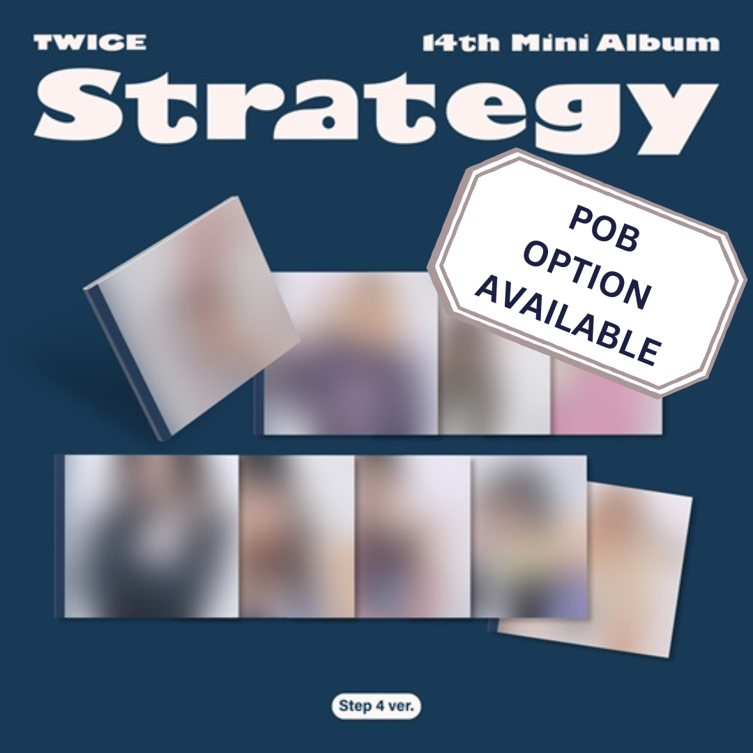 PRE-ORDER - TWICE - STRATEGY (STEP4 DIGIPACK VER.)