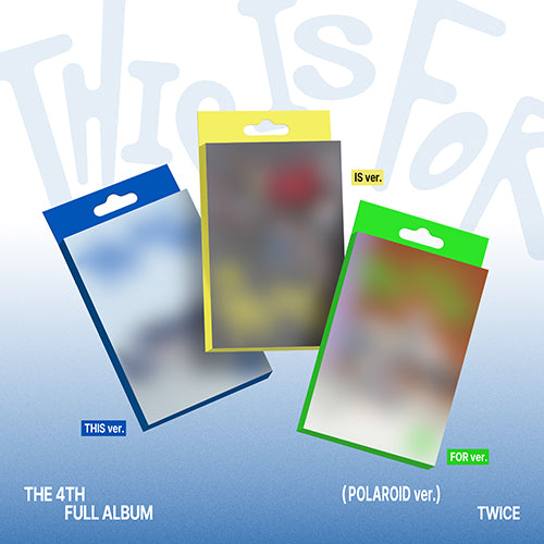 TWICE - THIS IS FOR (POLAROID VER.)