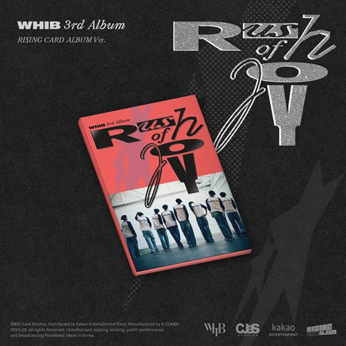 PRE-ORDER - WHIB - RUSH OF JOY (RISING VER.)