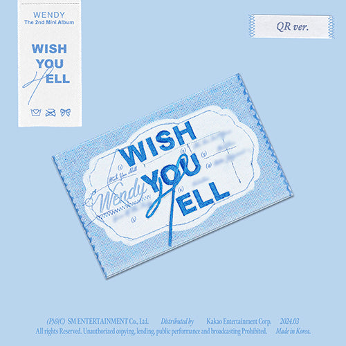 WENDY - WISH YOU HELL (QR VER.)