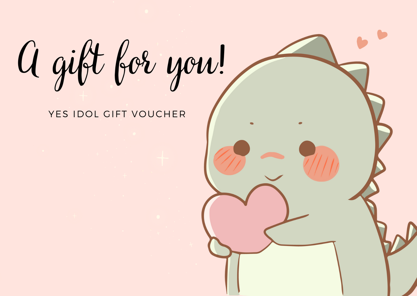 YES IDOL GIFT CARD