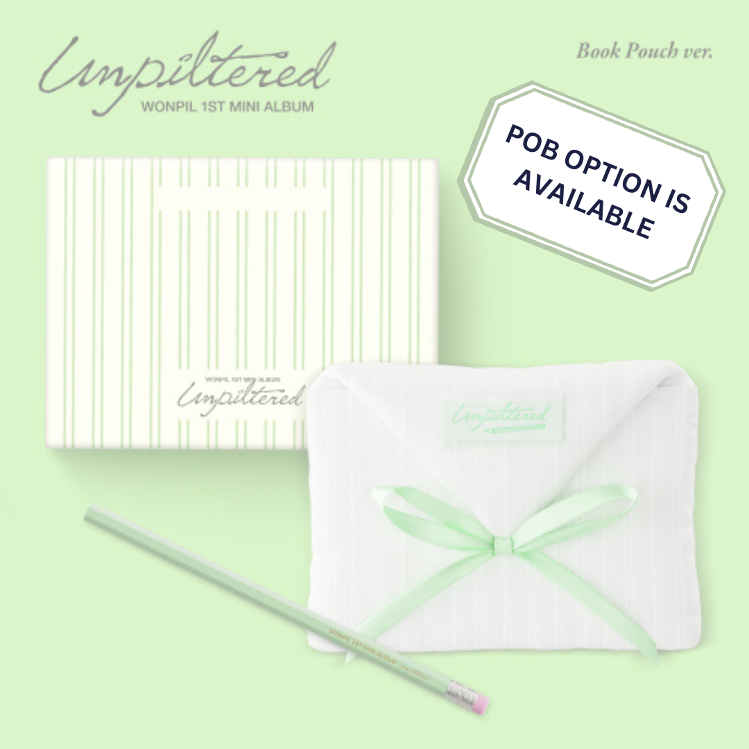 PRE-ORDER - WONPIL - UNPILTERED (BOOK POUCH VER.)