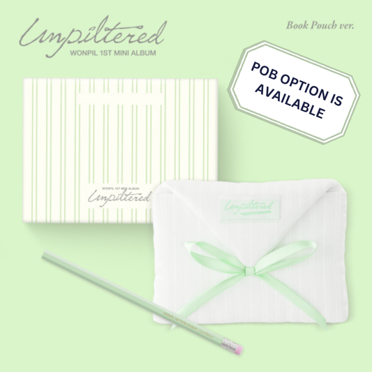PRE-ORDER - WONPIL - UNPILTERED (BOOK POUCH VER.)