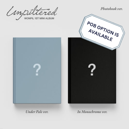 PRE-ORDER - WONPIL - UNPILTERED (PHOTOBOOK VER.)
