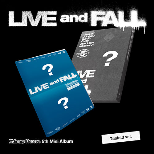 XDINARY HEROES - LIVE AND FALL (SPECIAL TABLOID VER.)