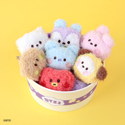 BT21 MININI SMALL PLUSH KEYRING